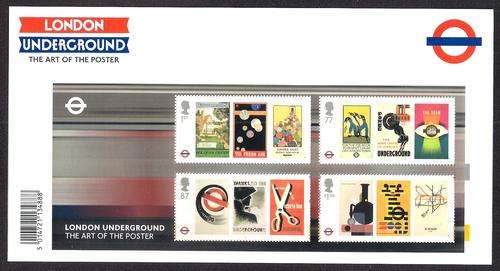 GREAT BRITAI MINI SHEET "LONDON UNDERGROUND"