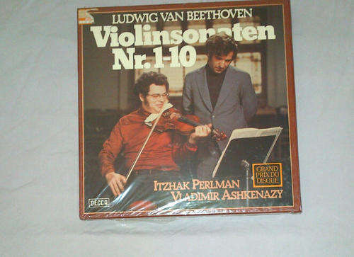 COLLECTABLE VINYL. LUDWIG VAN BEETHOVEN. VIOLIN SONATEN NR 1-10. 5LP BOXED SET. SEALED NEVER OPENED.