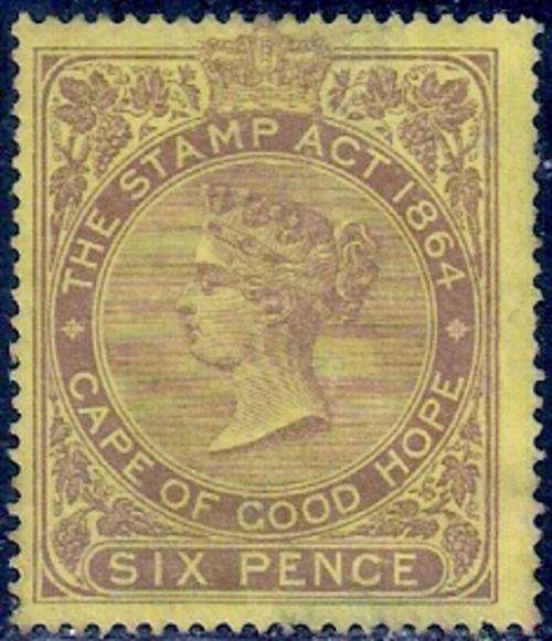 CAPE OF GOOD HOPE REVENUE (THIN BOTTOM CENTRE)
