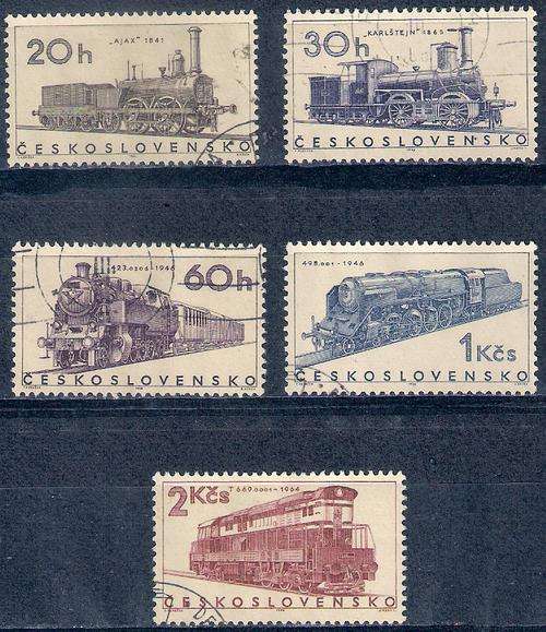 CZECHOSLOVAKIA ( trains )