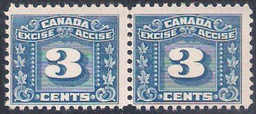 CANADA EXCISE DUTY (MINT)