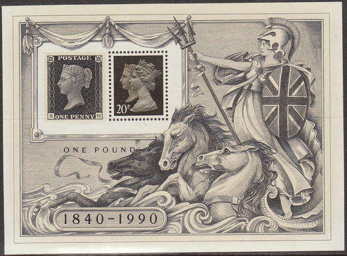 GREAT BRITAIN MINI SHEET