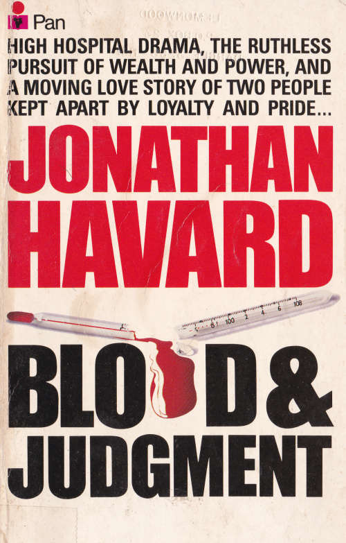 BLOOD & JUDGMENT (JONATHAN HAVARD)