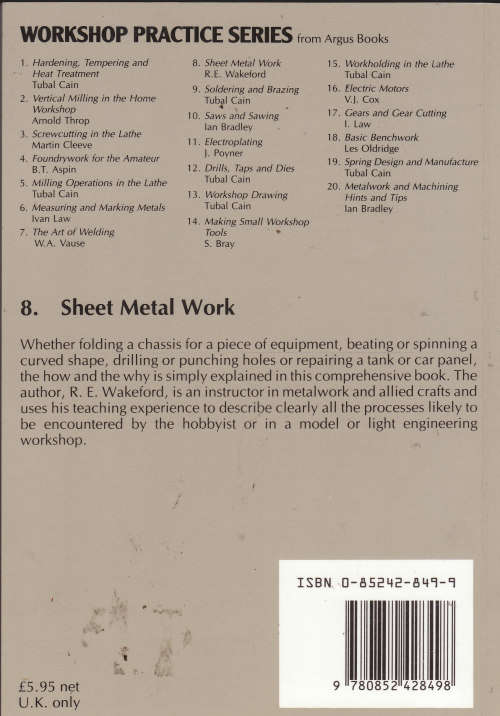SHEET METAL WORK