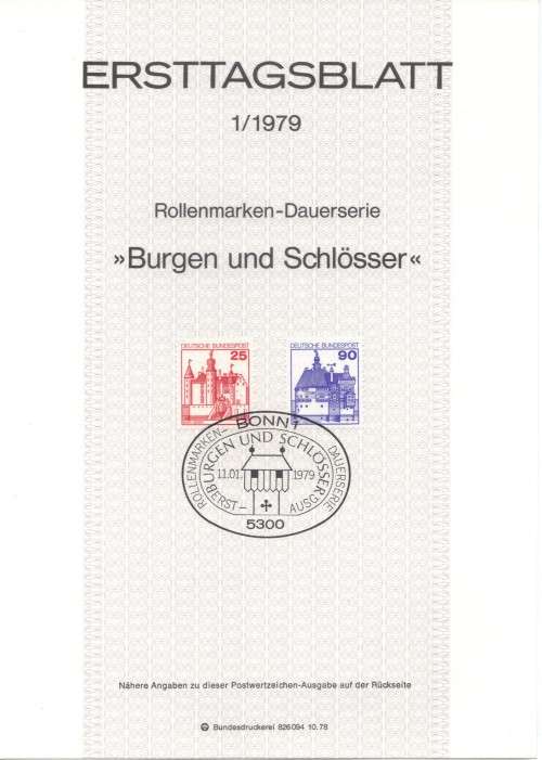 GERMANY. FIRST DAY OF ISSUE.