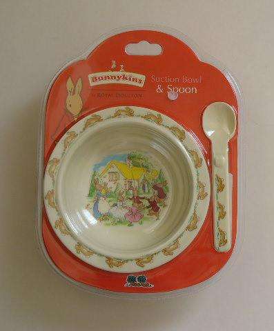 Royal Doulton Bunnykins Suction Bowl & Spoon
