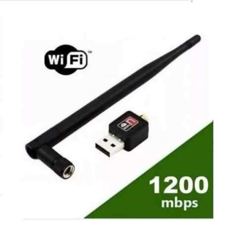 USB 2.0 Wireless 802.11N 1200Mbps WIFI Adapter for Desktop PC