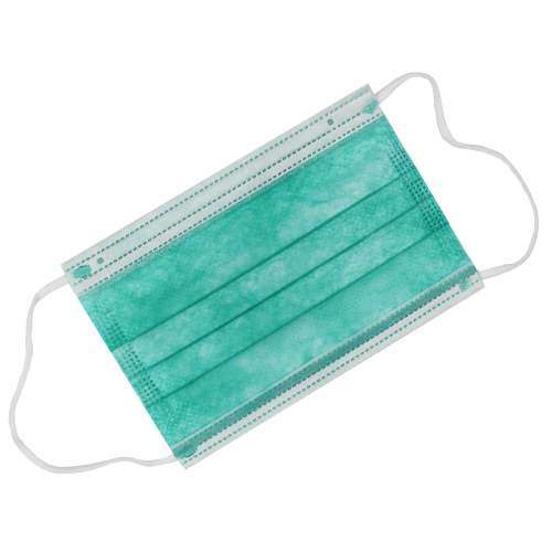 Disposable Face Masks Box of 50`s (Dark Green)