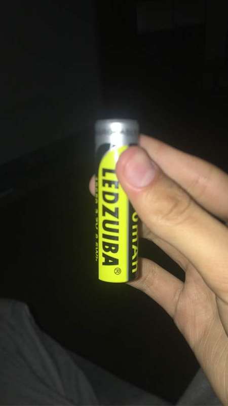 LEDZUIBA 18650 Recargable 3.7v 6800 mAh 8.5wh (Pack of 4)