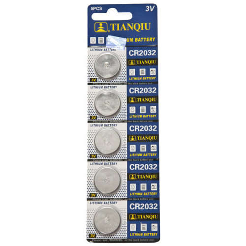 CR2032 Lithium Batteries 5PCS