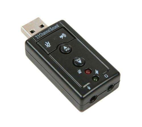 Usb Sound Card 7.1 Channel 3D Surround