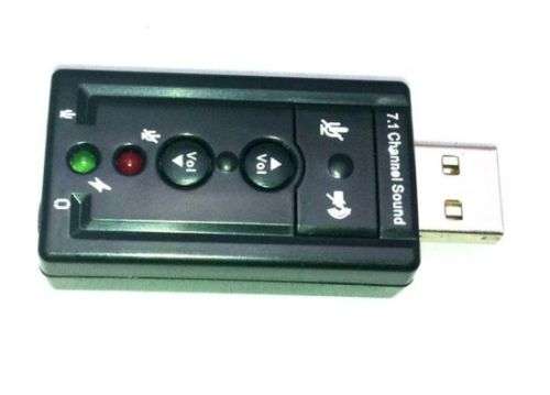 Usb Sound Card 7.1 Channel 3D Surround