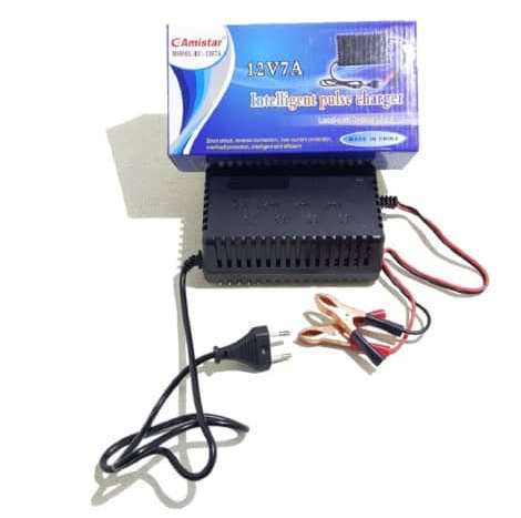 Intelligent pulse charger 12V7A