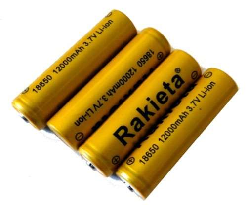 Rakieta 3.7v 12000mah 18650 Lithium battery (4s)