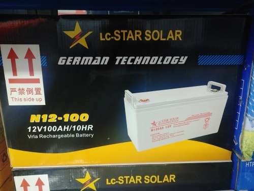 100Ah 12V Sealed Lead-Acid Rechargeable Battery
