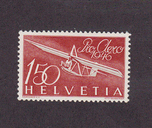 Helvetia 1946 Pro Aero SG466 Superb MNH very high CV