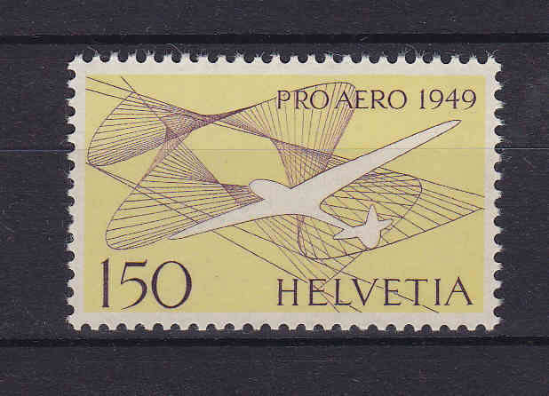 Switzerland 1949 Pro Areo SG499 Superb  MNH CV R960++