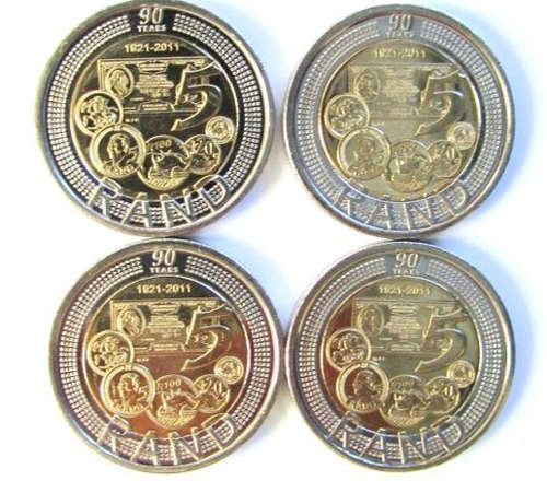 **THE NEW 90TH S-A R5 COIN**UNC!!50 AVALIABLE(BID PER COIN)