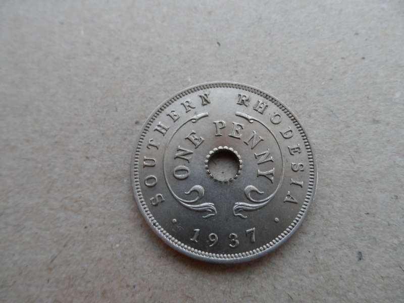 $$$ 1937 PENNY - RHODESIA - MS61 $$$