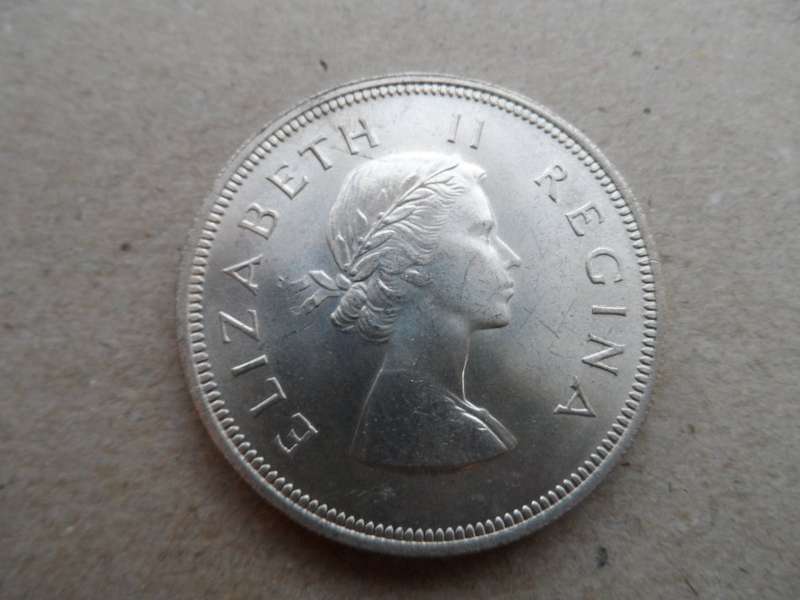 $$$ 1960 2.5 SHILLING - UNION - MS61 detail - LOW MINTAGE $$$
