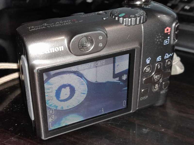 Canon Powershot A590 Digital Camera