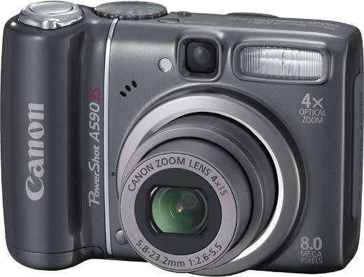 Canon Powershot A590 Digital Camera