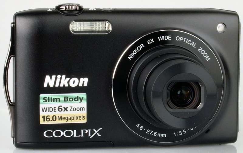 Nikon Coolpix S3200 - 16 Megapixels - 6x Zoom - Includes 4GB SD Card & Charging Cable