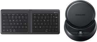Samsung DeX Station & X-Folding Touch Pro Keyboard  | Desktop Experience (EE-MG950) Note 8/ S8/ S8+