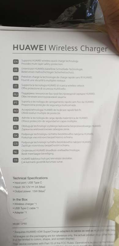 Huawei Wireless charger Original - Brand new Sealed units