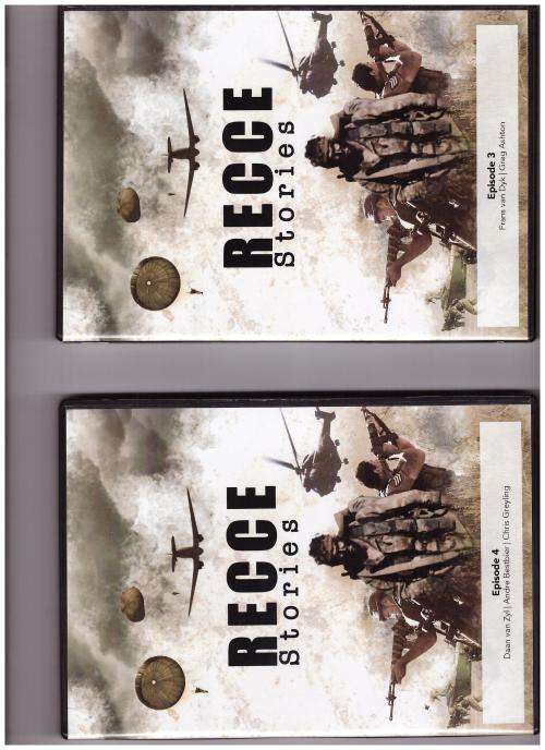RECCE STORIES, 6 VOLUMES, GETEKEN