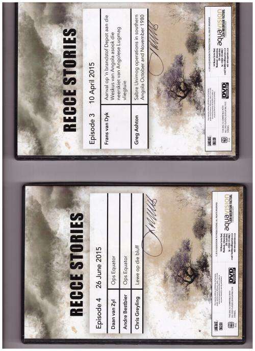 RECCE STORIES, 6 VOLUMES, GETEKEN