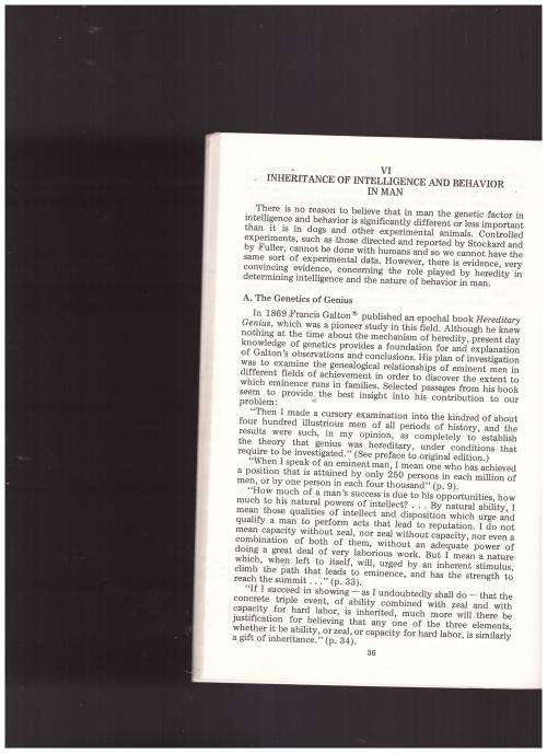 THE BIOLOGY OF THE RACE PROBLEM
