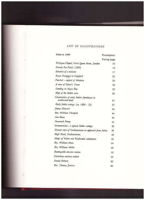 THE 1820 SETTLERS OF SALEM, 1 ST. ED. SIGNED