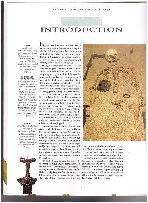 A COLLECTORS GUIDE TO SWORDS, DAGGERS AND CUTLASSES