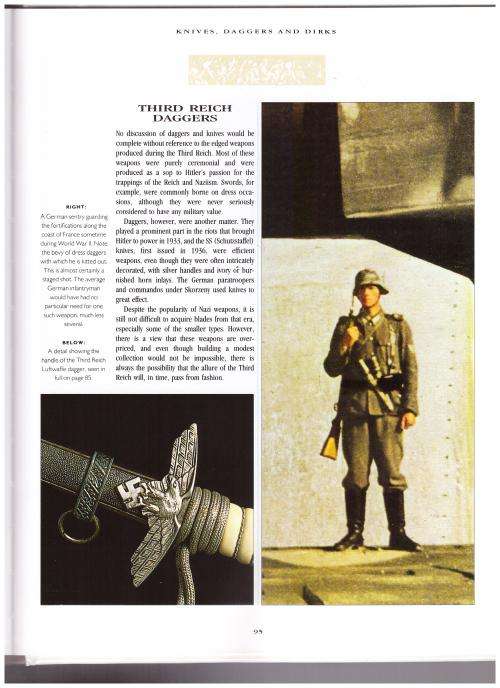 A COLLECTORS GUIDE TO SWORDS, DAGGERS AND CUTLASSES