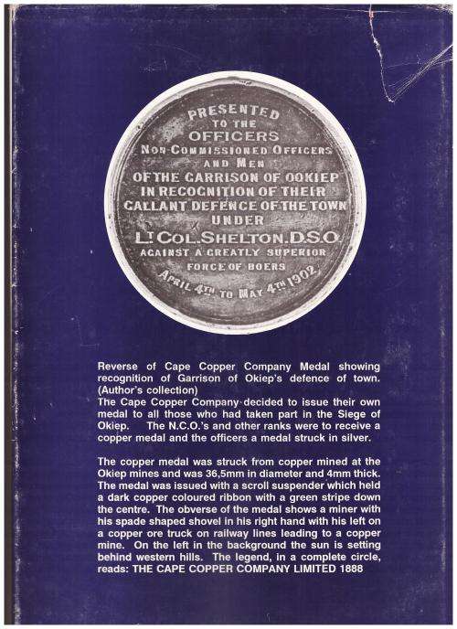 THE SIEGE OF OÓKIEP, GUERRILLA CAMPAIGN IN THE ANGLO BOER WAR *SIGNED*