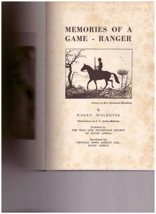 MEMORIES OF a GAME RANGER