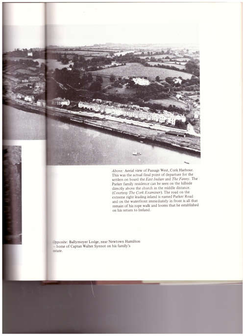 IRISH SETTLERS TO THE CAPE: A HISTORY OF THE CLANWILLIAM 1820 SETTLERS FROM CORK HARBOUR