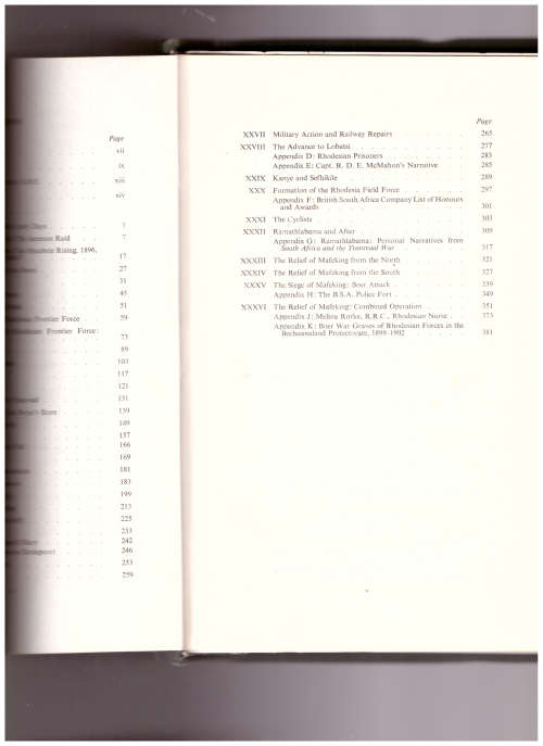 RHODESIA SERVED THE QUEEN: RHODESIAN FORCES IN THE BOER WAR 1899-1902 VOL. 2