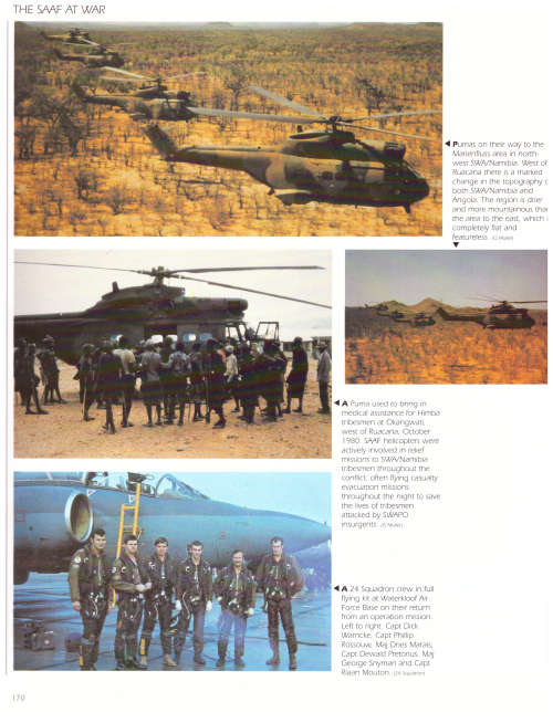 THE SOUTH AFRICAN AIRFORCE AT WAR *GETEKEN EN DATEER*