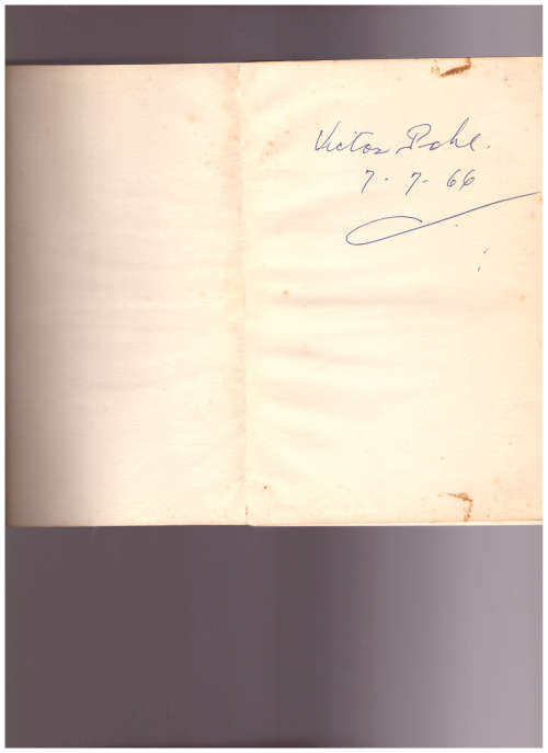SAVAGE HINTERLAND BY VICTOR POHL *SIGNED*