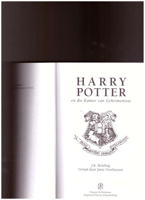 HARRY POTTER EN DIE KAMER VAN GEHEIMENISSE