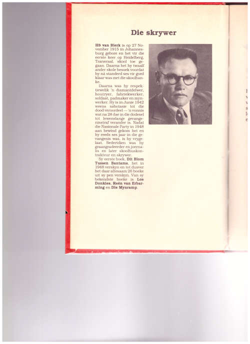STORMJAER: H.S. VAN BLERK
