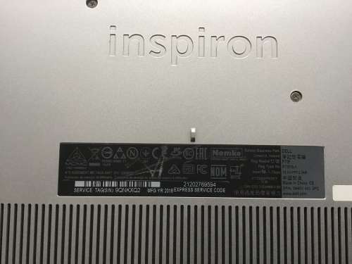 DELL INSPIRON 15` 5000 SERIES, CORE i7 8th GEN. 16GB RAM, 2TB HARDDRIVE,RADEON GRAPHICS, WINDOWS10 P