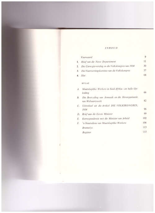 H.F. VERWOERD AS WELSYNBEPLANNER 1932-1936