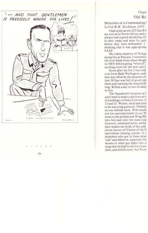 LAST BUT NOT LEAST, THE WARTIME STORY OF 30 SQUADRON, SOUTH AFRICAN AIR FORCE BY BRIG. F. VAN NIEKER
