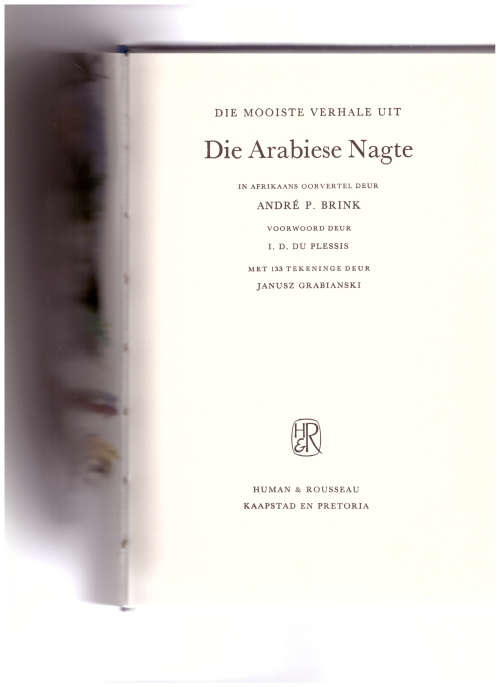 DIE MOOISTE VERHALE UIT DIE ARABIESE NAGTE