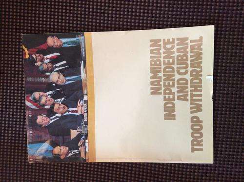 Namibian independence and Cuban troop withdrawal, first edition, May 1989