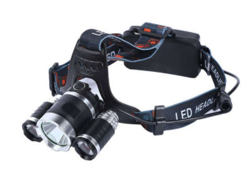 3 x bulbs and 3functions Led Headlamps Headlight Waterproof High Quality led lamp beads