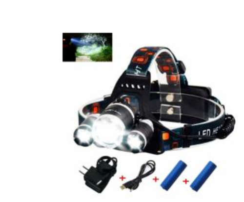 3 x bulbs and 3functions Led Headlamps Headlight Waterproof High Quality led lamp beads